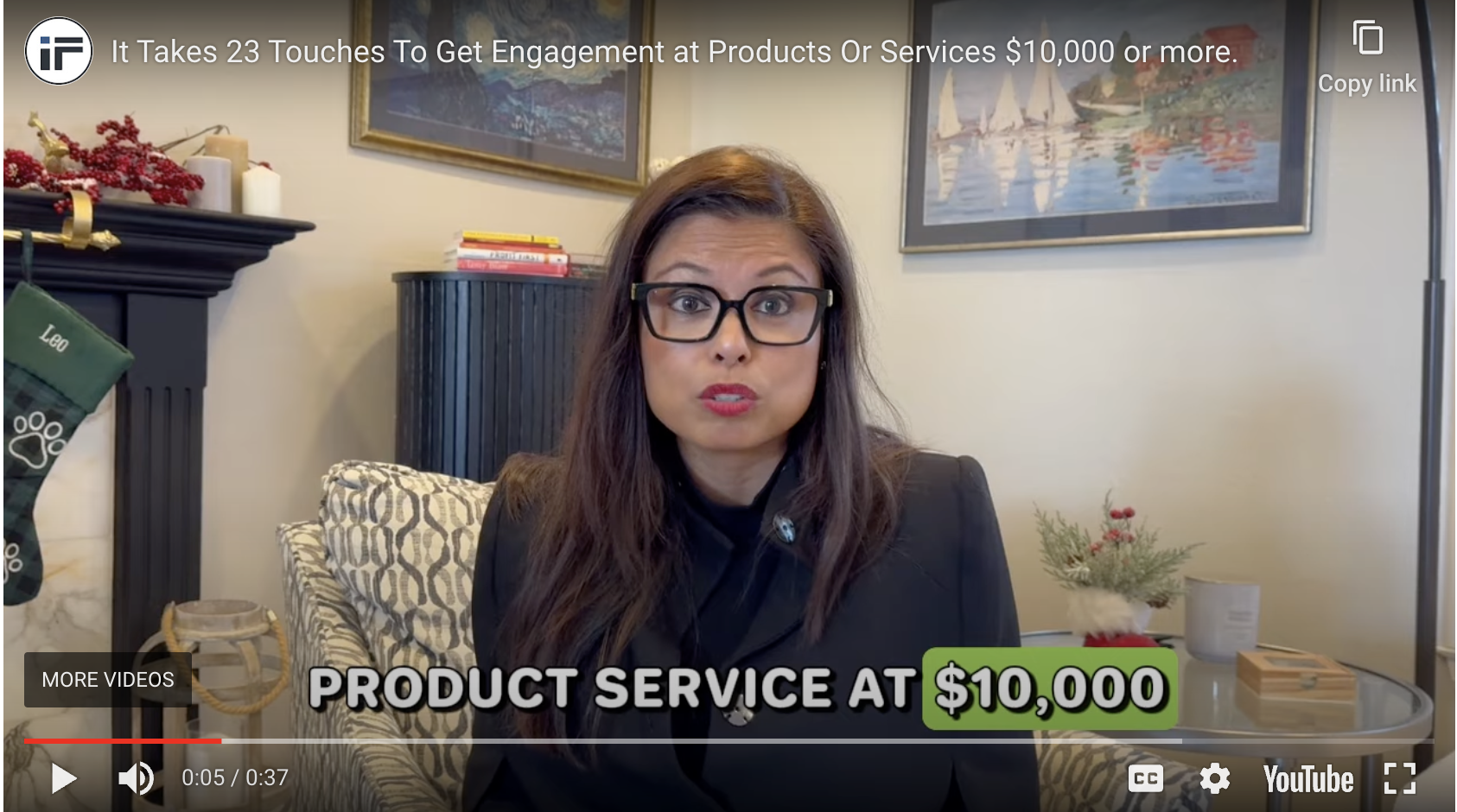 Are you selling a product or service $10K or more