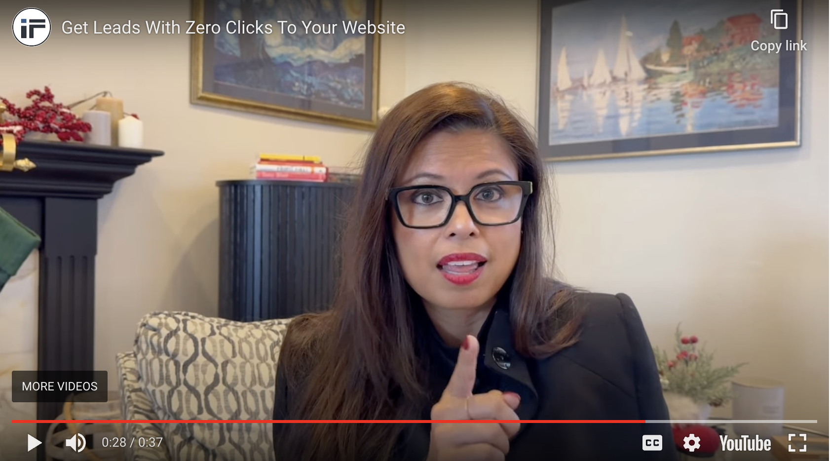 Get leads with zero clicks to your website.